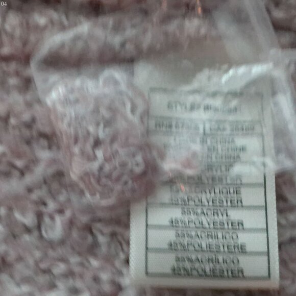 BB DAKOTA  by Steve Madden NWT Long Sleeve Open Front Pink Cardigan w/ Pockets L - Picture 7 of 9